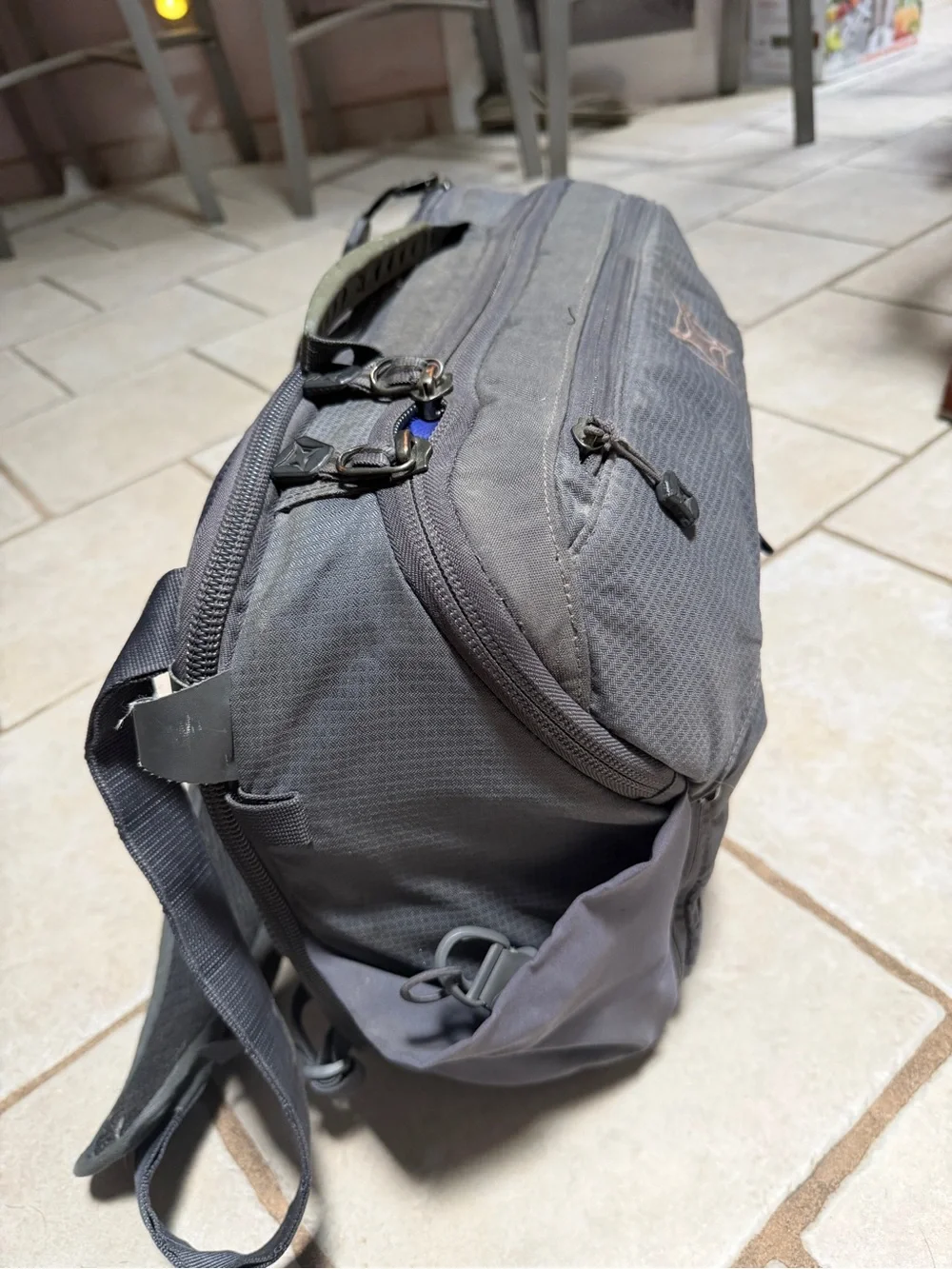 VERTX Black Tactical Messenger Bag — Everyday Carry